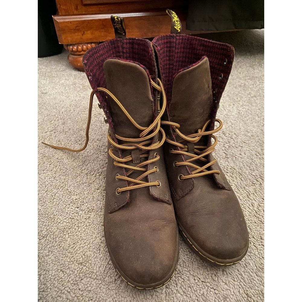 Dr. Martens brown boots